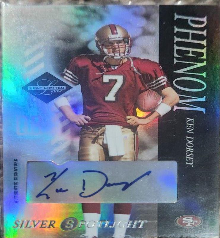 Ken Dorsey [Autograph Silver Spotlight] #139