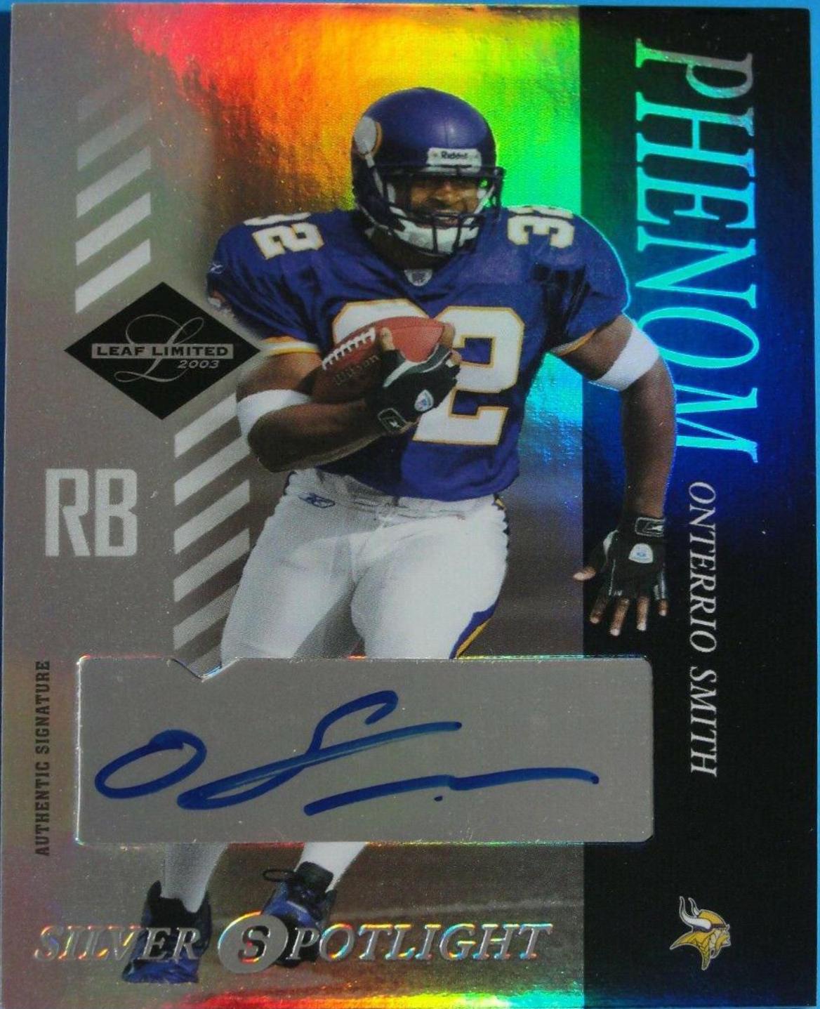 Onterrio Smith [Autograph] #130