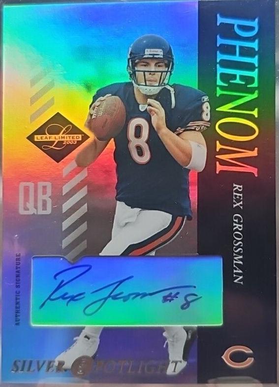 Rex Grossman [Autograph Silver Spotlight] #135
