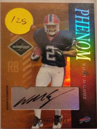 Willis McGahee [Autograph Bronze Spotlight] #140