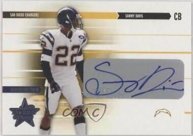 Sammy Davis [Autograph] #245