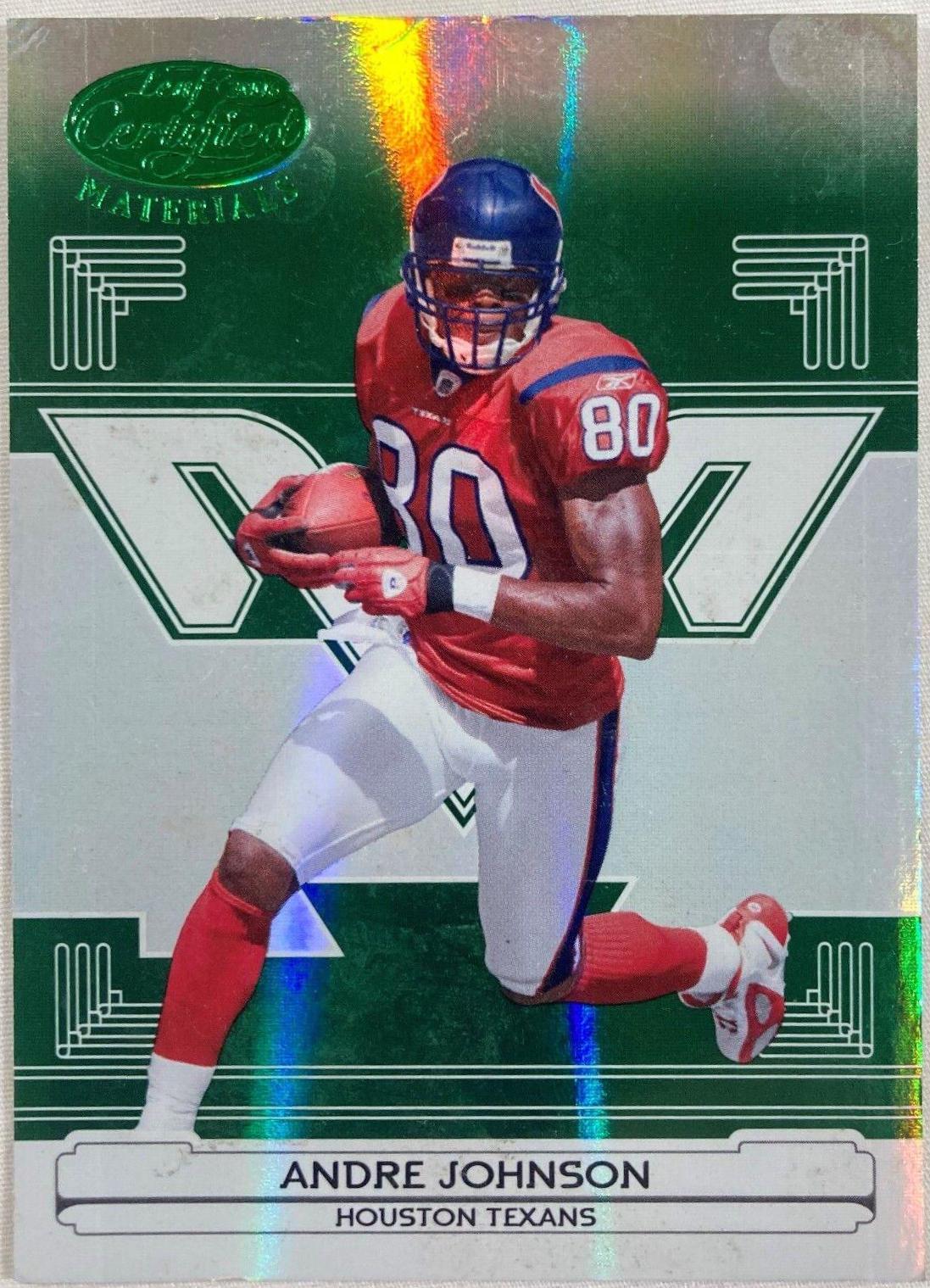 Andre Johnson [Mirror Emerald] #58