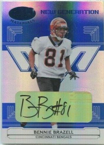 Bennie Brazell [Mirror Blue Autograph] #154