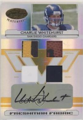 Charlie Whitehurst [Material Mirror Gold Autograph] #228