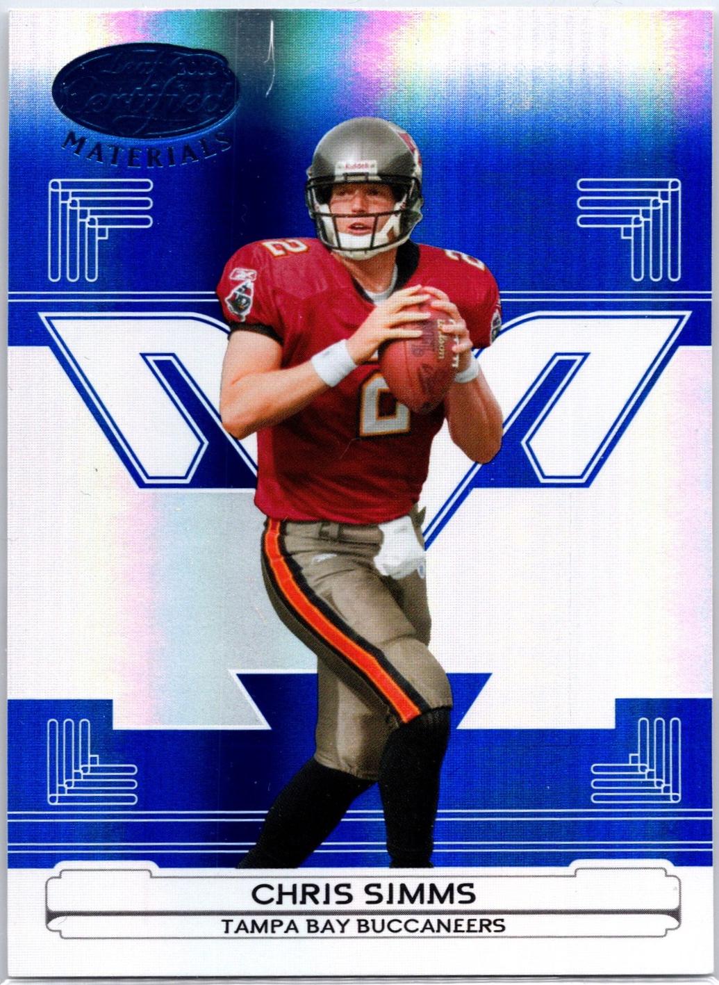 Chris Simms [Mirror Blue] #138