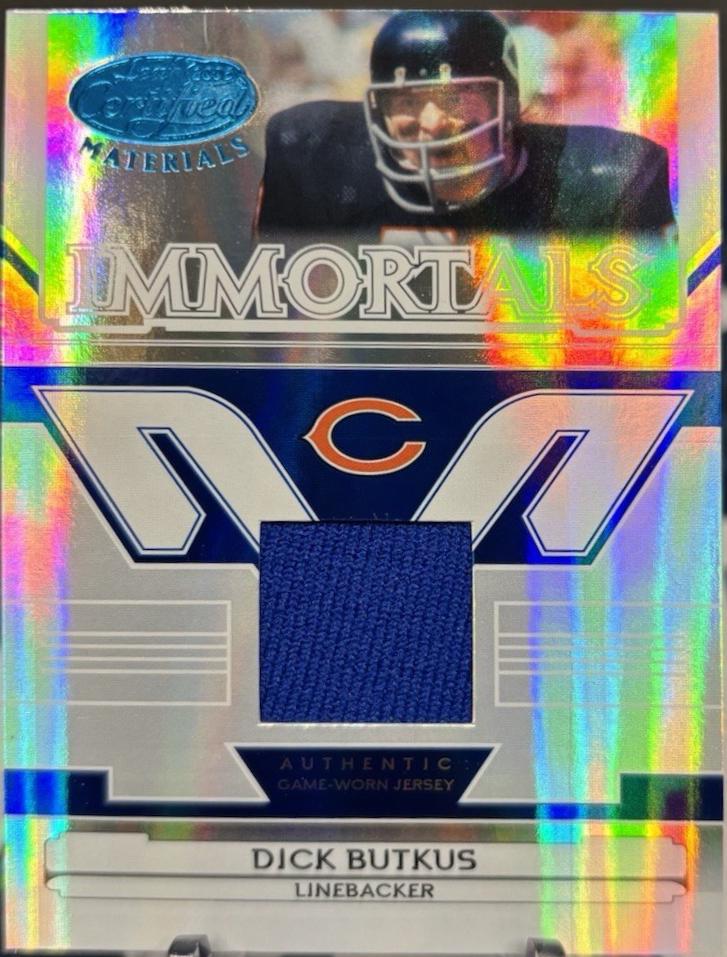 Dick Butkus [Mirror Blue Material] #251