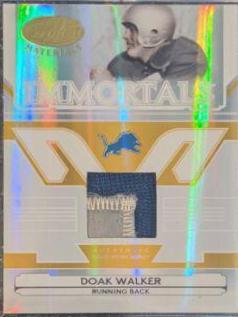 Doak Walker [Mirror Gold Material] #247