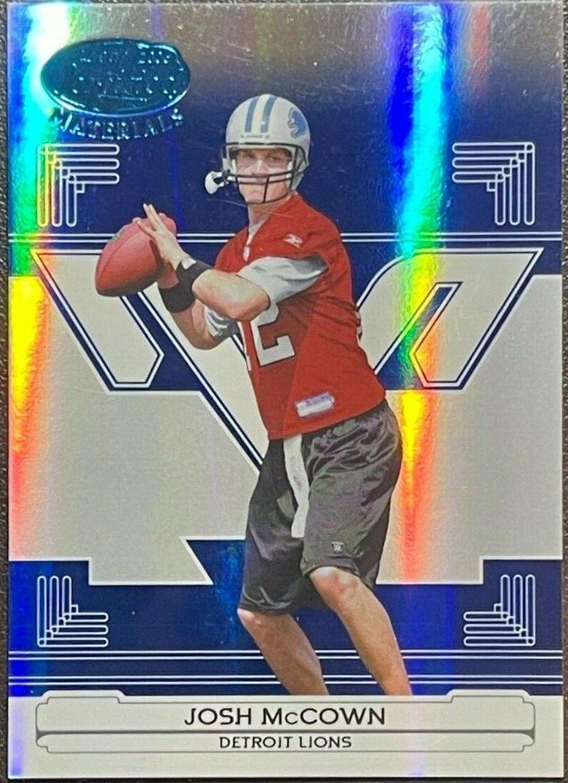 Josh McCown [Mirror Blue] #48