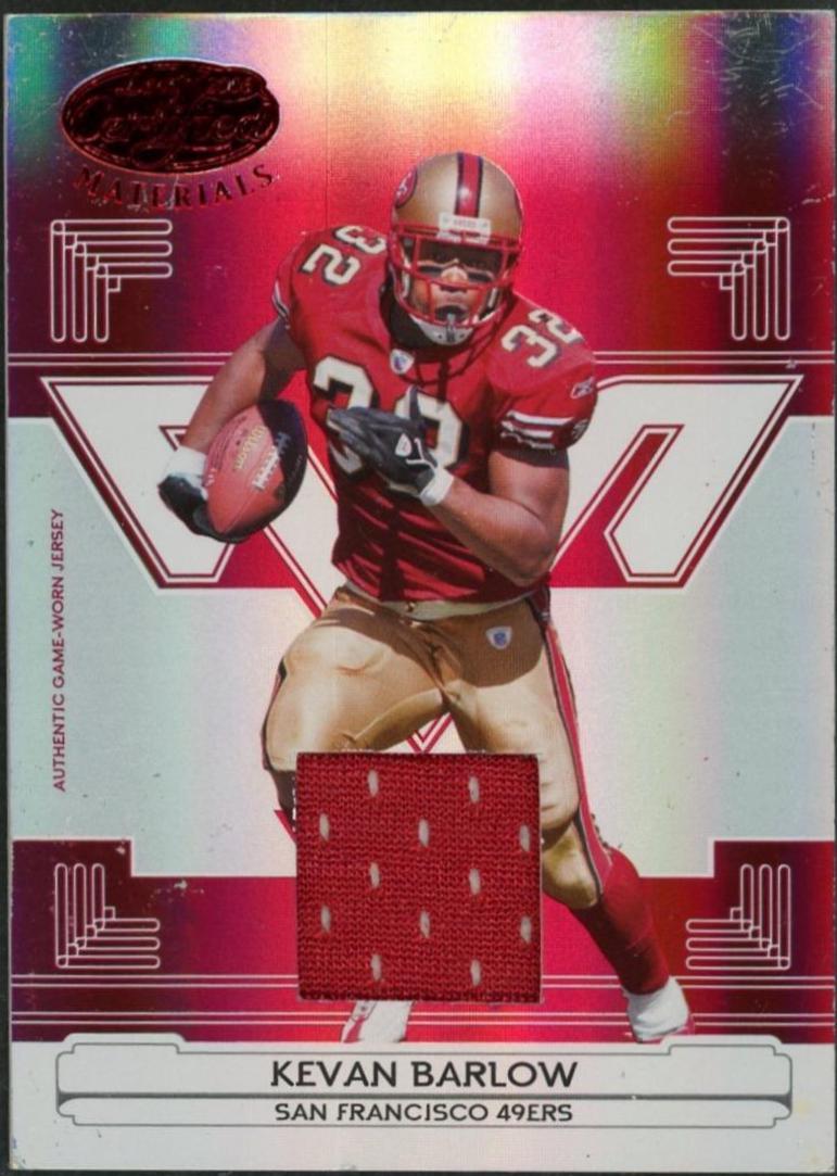 Kevan Barlow [Mirror Red Material] #127