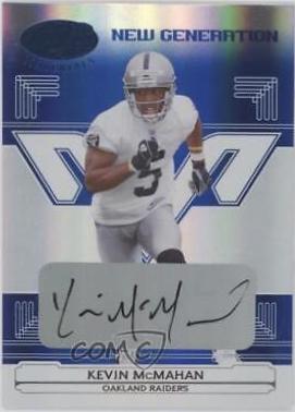 Kevin McMahan [Mirror Blue Autograph] #176