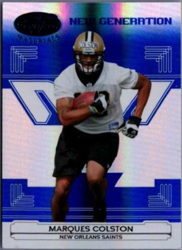 Marques Colston [Mirror Blue] #156