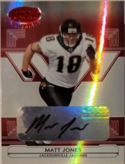 Matt Jones [Mirror Red Autograph] #69