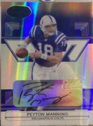 Peyton Manning [Mirror Blue Autograph] #63