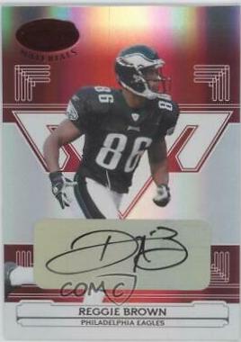 Reggie Brown [Mirror Red Autograph] #110
