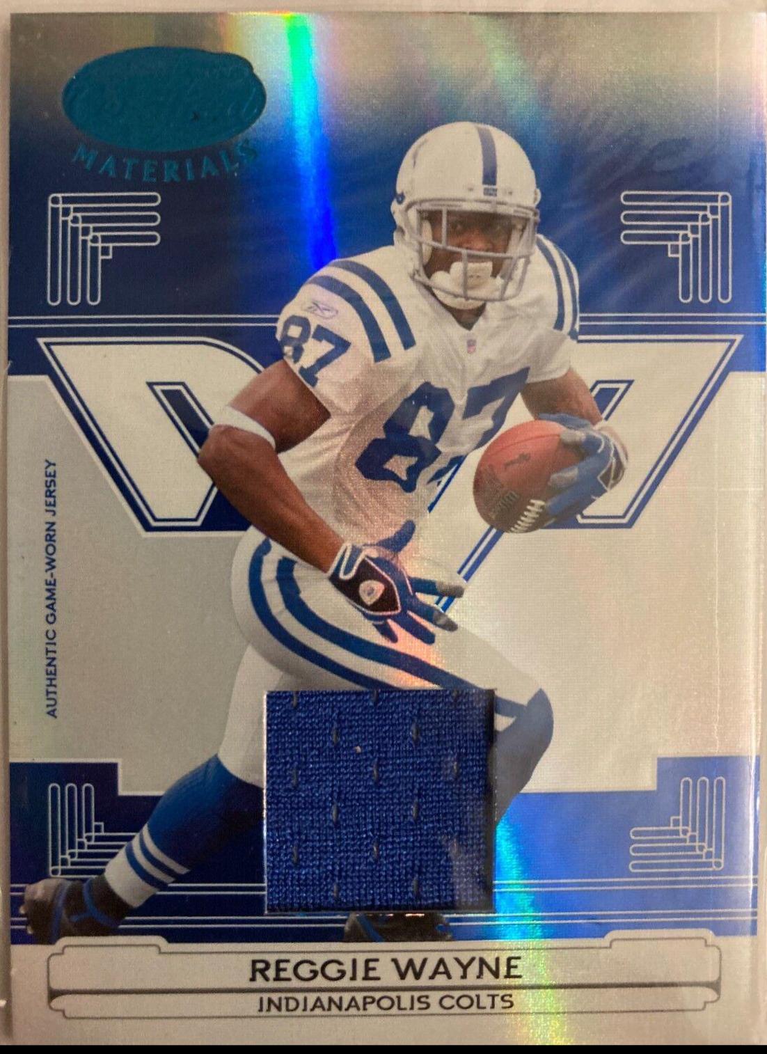 Reggie Wayne [Mirror Blue] #64