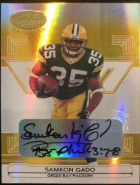 Samkon Gado [Mirror Gold Autograph] #55