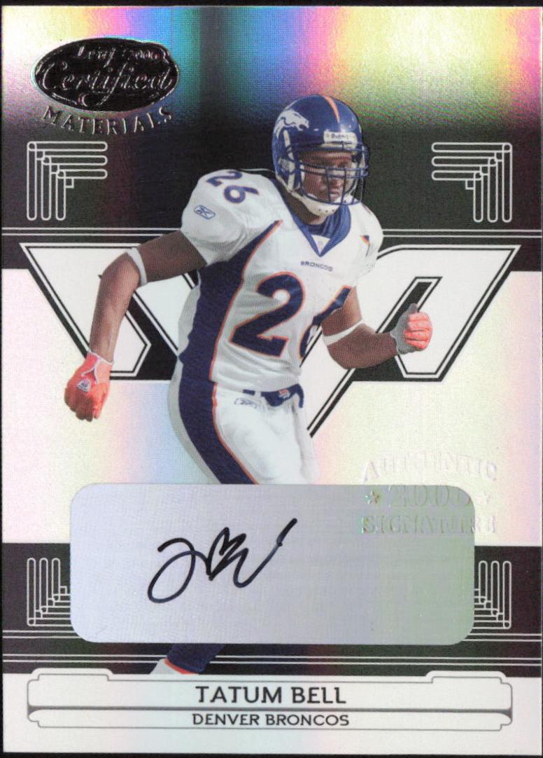 Tatum Bell [Mirror Emerald Autograph] #46
