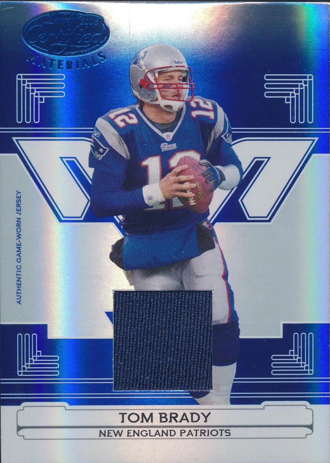 Tom Brady [Mirror Blue] #86