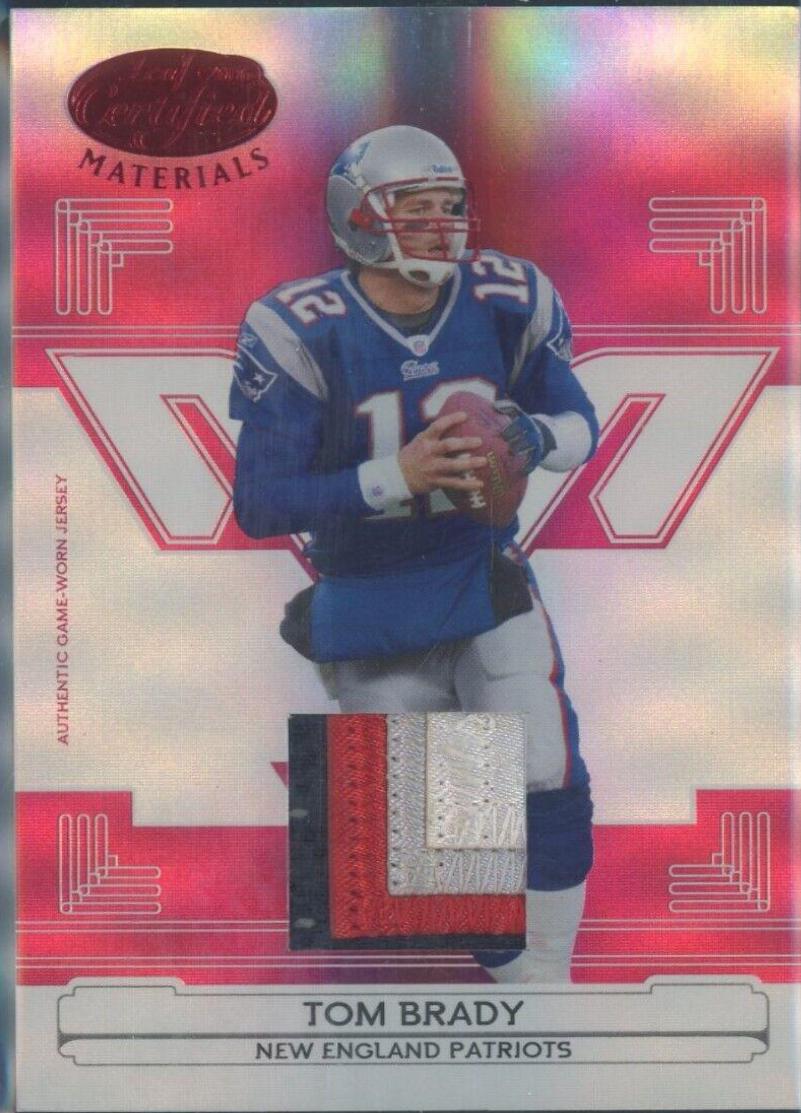 Tom Brady [Mirror Red Material] #86