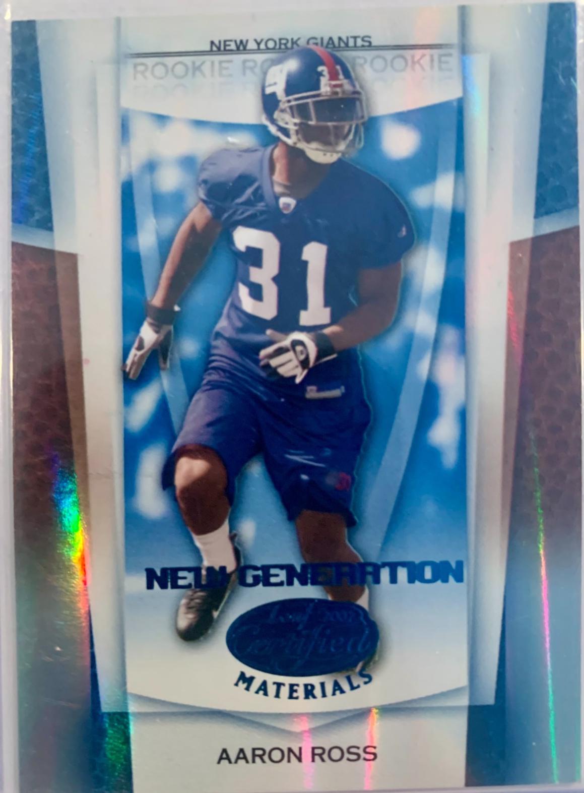 Aaron Ross [Mirror Blue] #151