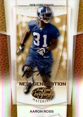 Aaron Ross [Mirror Gold Autograph] #151