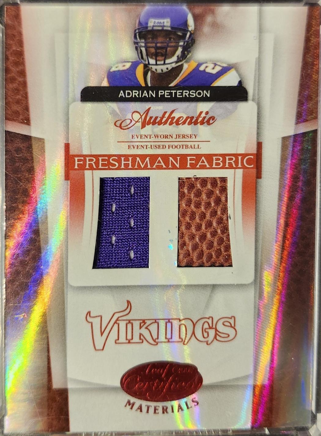 Adrian Peterson [Mirror Red Material] #219
