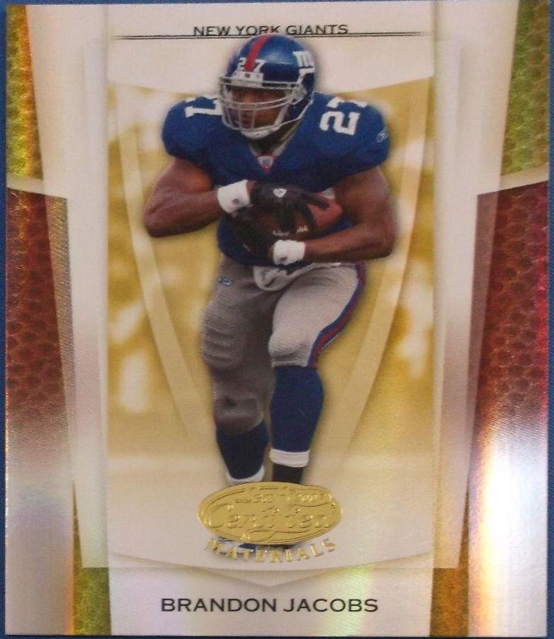 Brandon Jacobs [Mirror Gold] #10