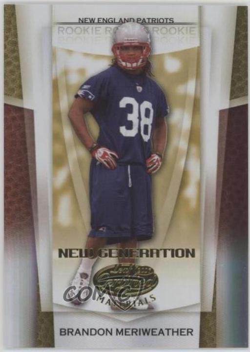 Brandon Meriweather [Mirror Gold] #180