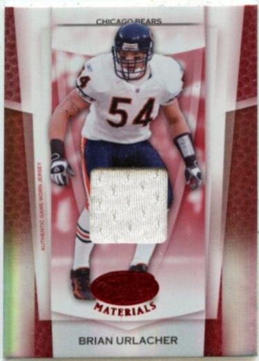 Brian Urlacher [Mirror Red Material] #25