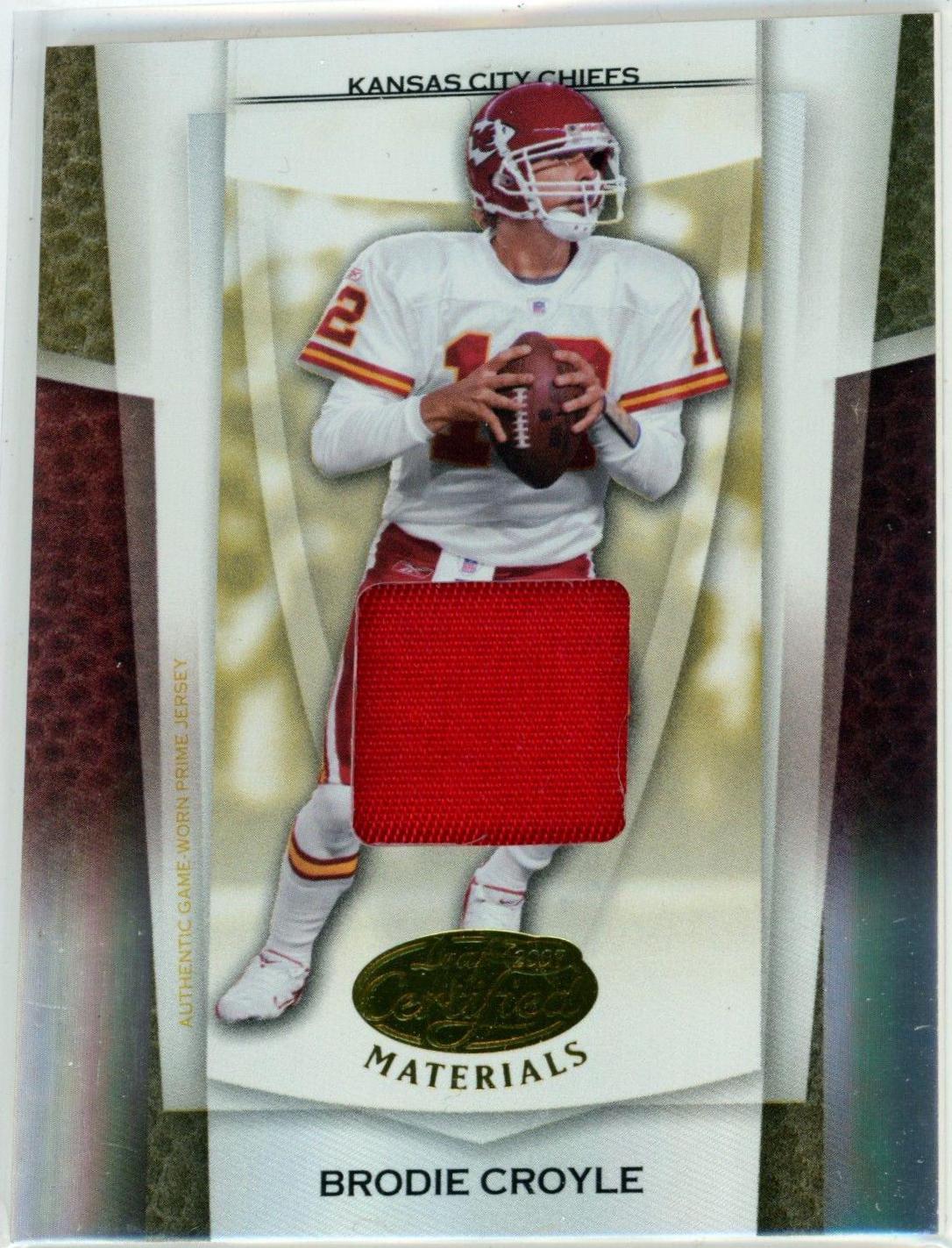 Brodie Croyle [Mirror Gold] #143