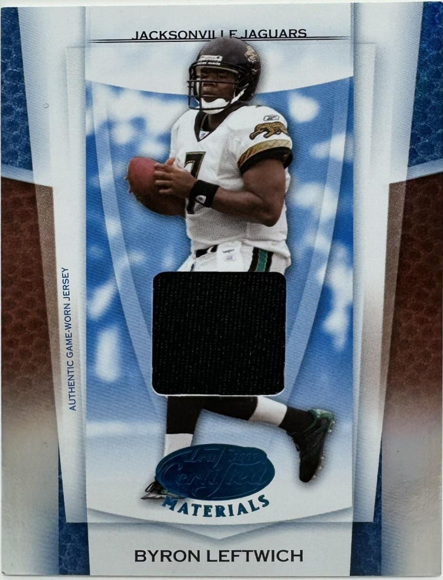 Byron Leftwich [Mirror Blue] #123
