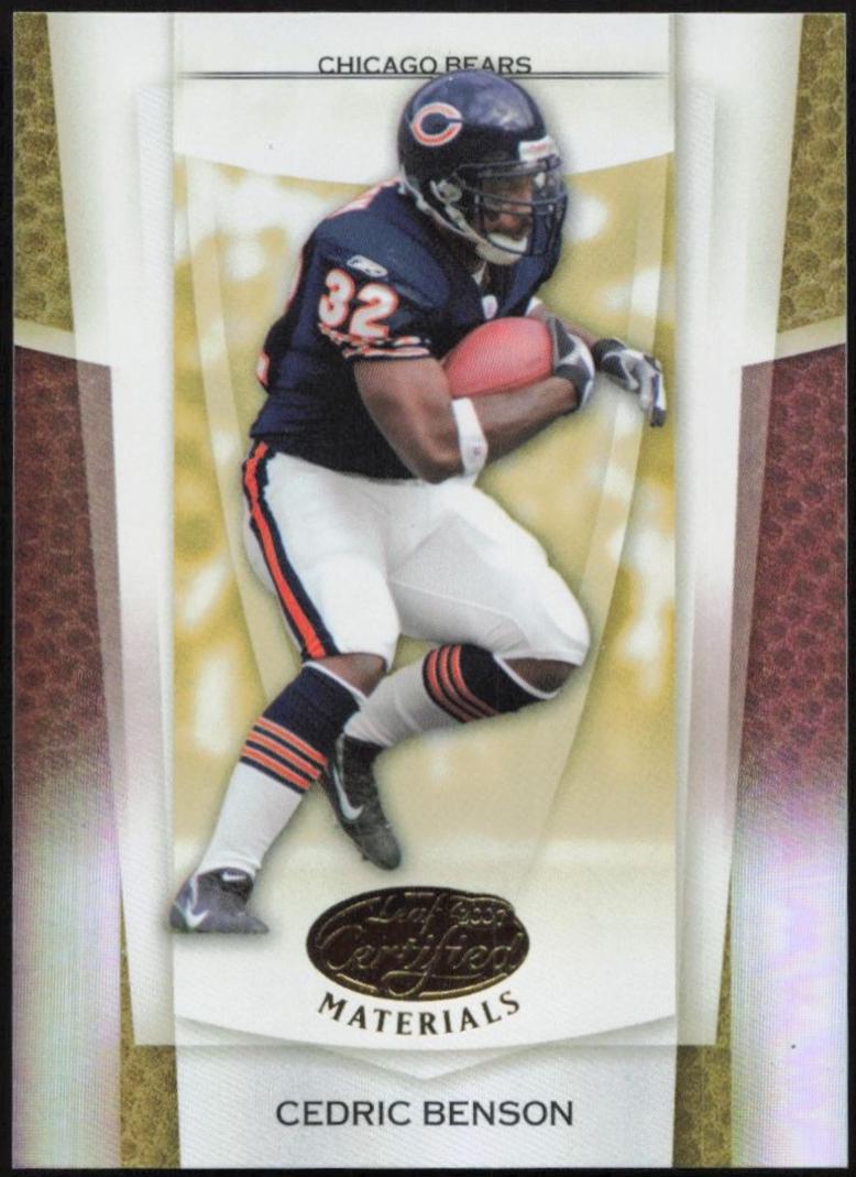 Cedric Benson [Mirror Gold] #22