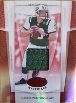 Chad Pennington [Mirror Red Material] #90