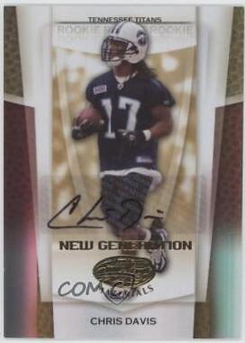 Chris Davis [Mirror Gold Autograph] #181