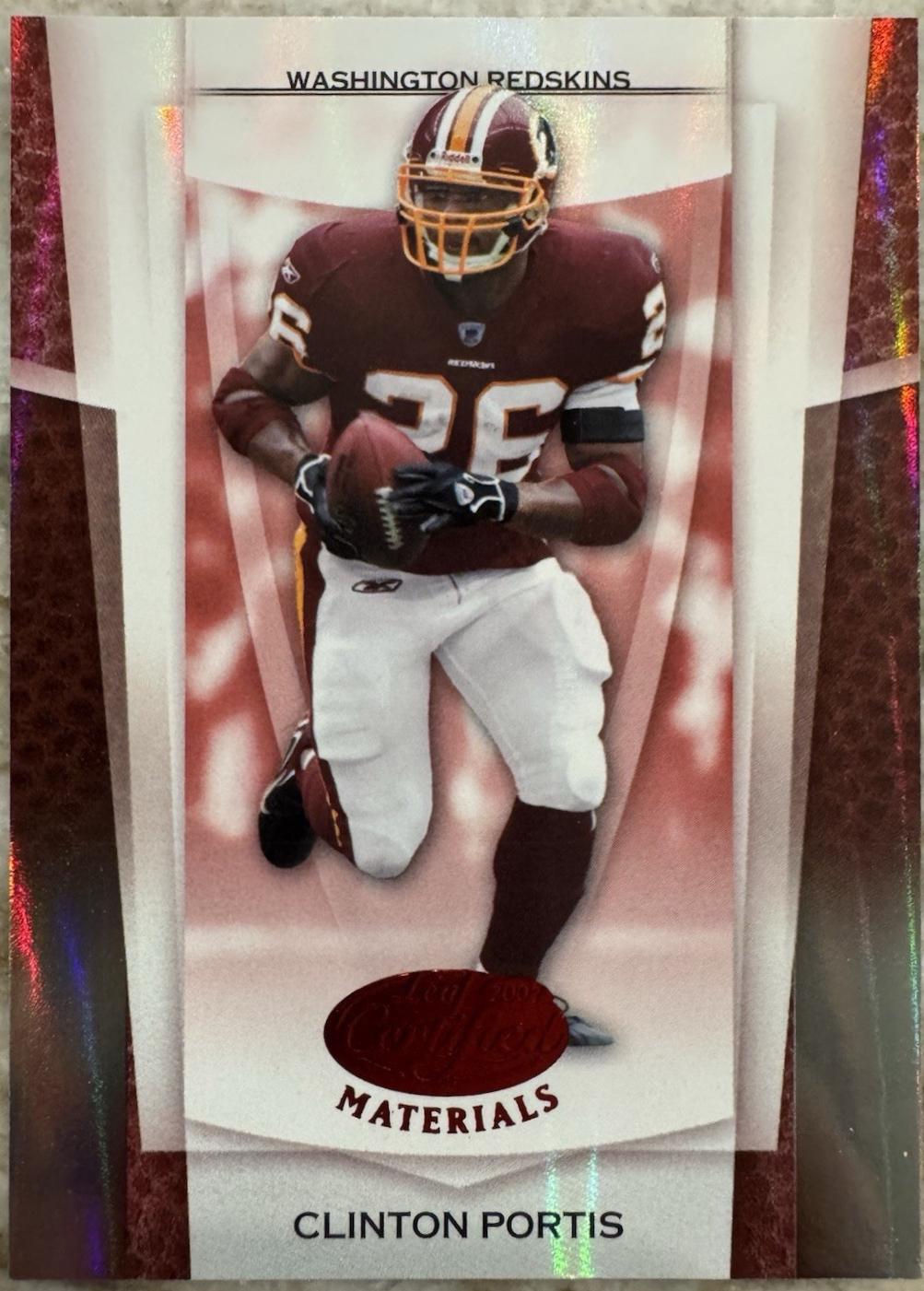 Clinton Portis [Mirror Red] #17