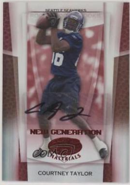 Courtney Taylor [Mirror Red Autograph] #194