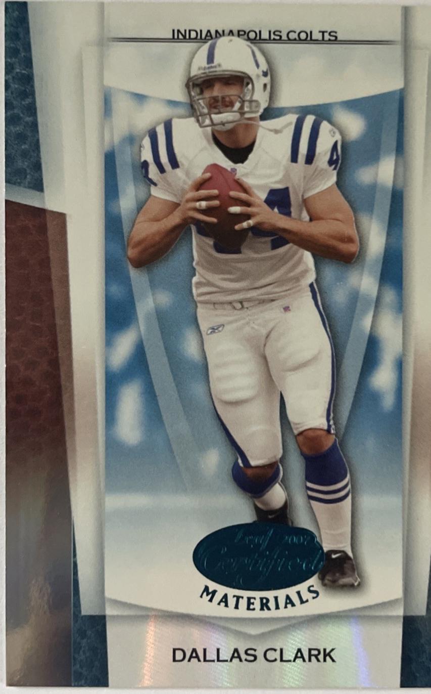 Dallas Clark [Mirror Blue] #122
