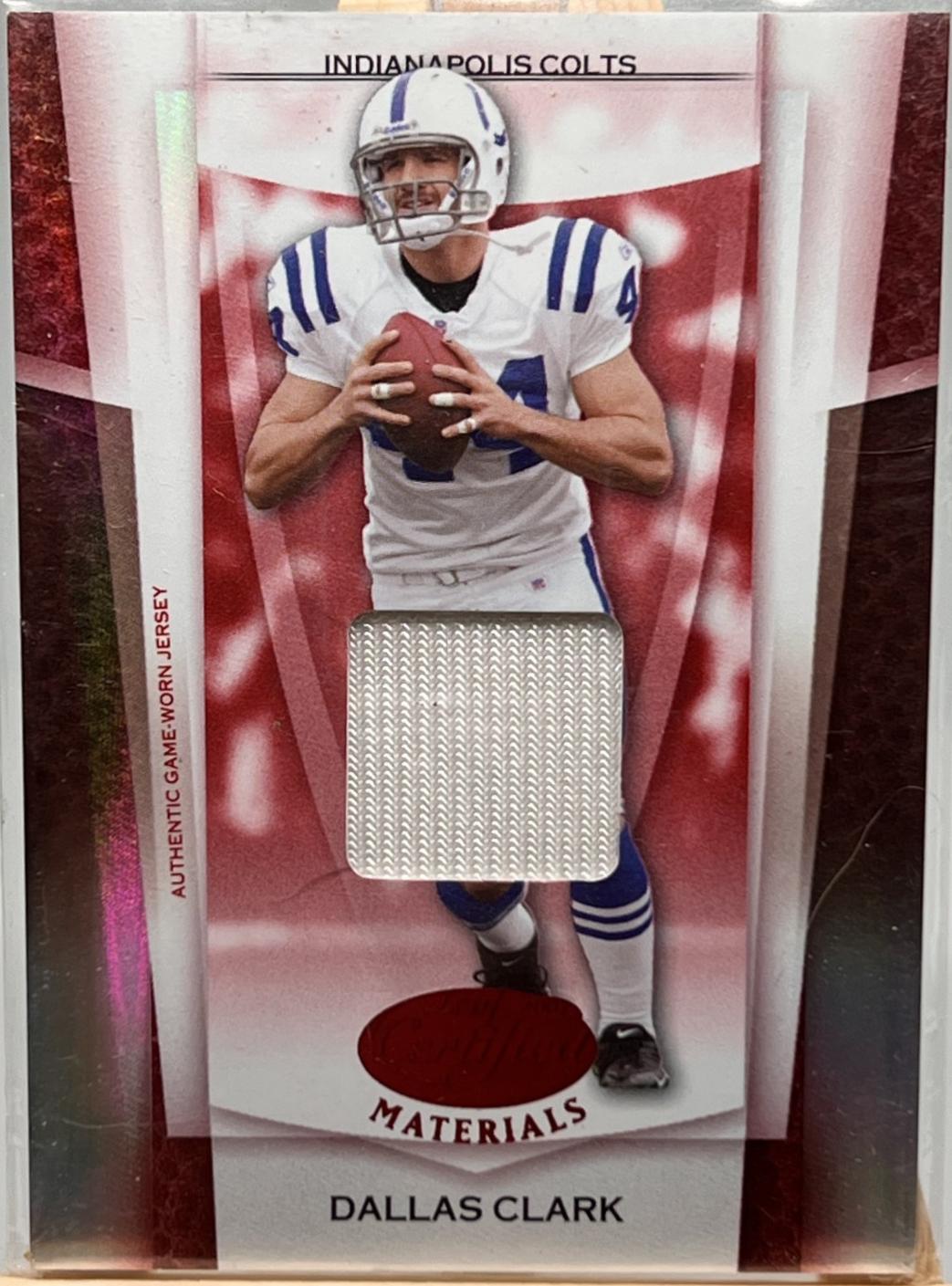 Dallas Clark [Mirror Red Material] #122