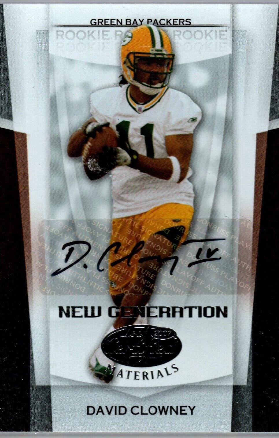 David Clowney [Autograph] #187