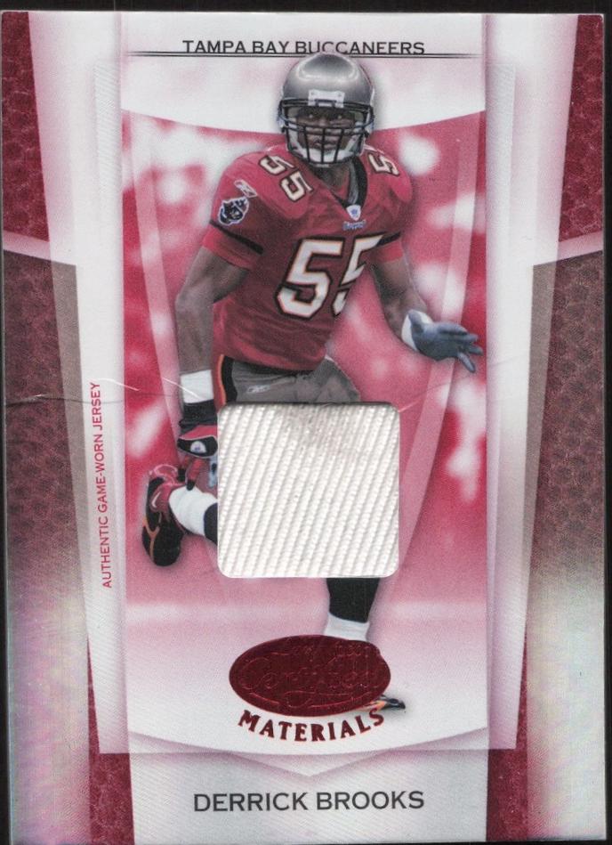 Derrick Brooks [Mirror Red Material] #55