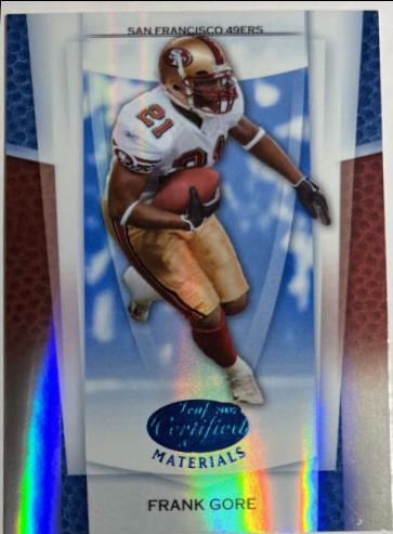 Frank Gore [Mirror Blue] #67
