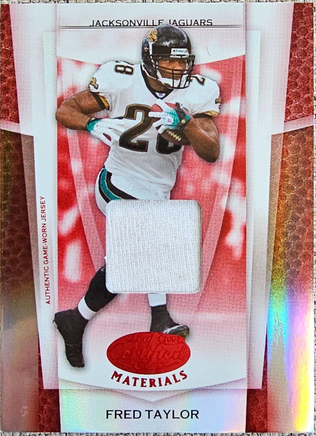Fred Taylor [Mirror Red Material] #124