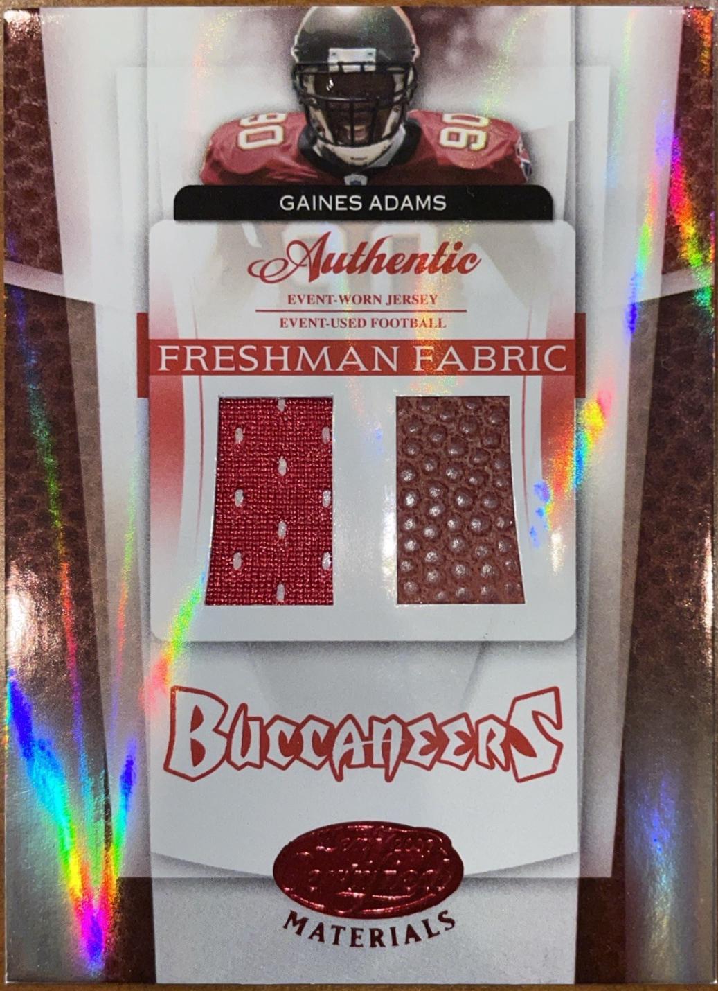 Gaines Adams [Mirror Red Material] #206