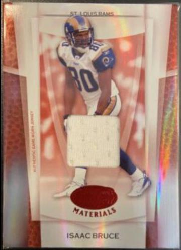 Isaac Bruce [Mirror Red Material] #63