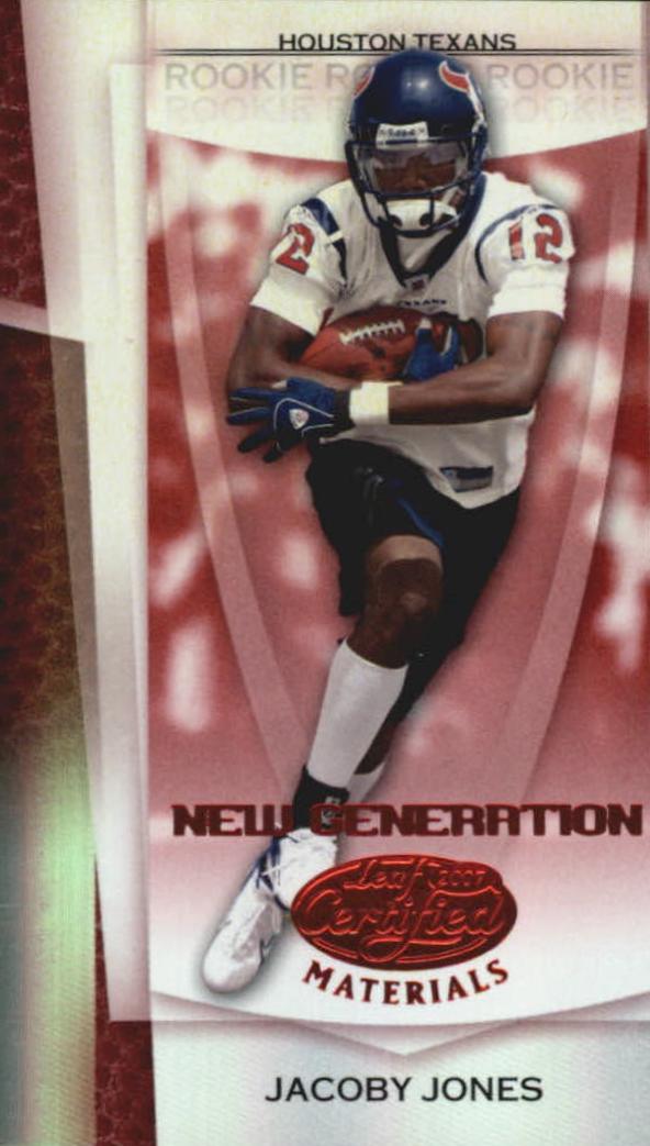 Jacoby Jones [Mirror Red] #191