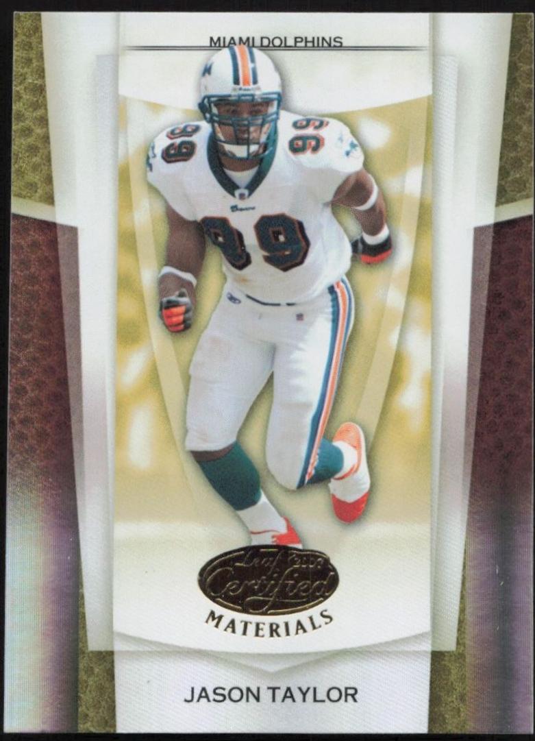 Jason Taylor [Mirror Gold] #82