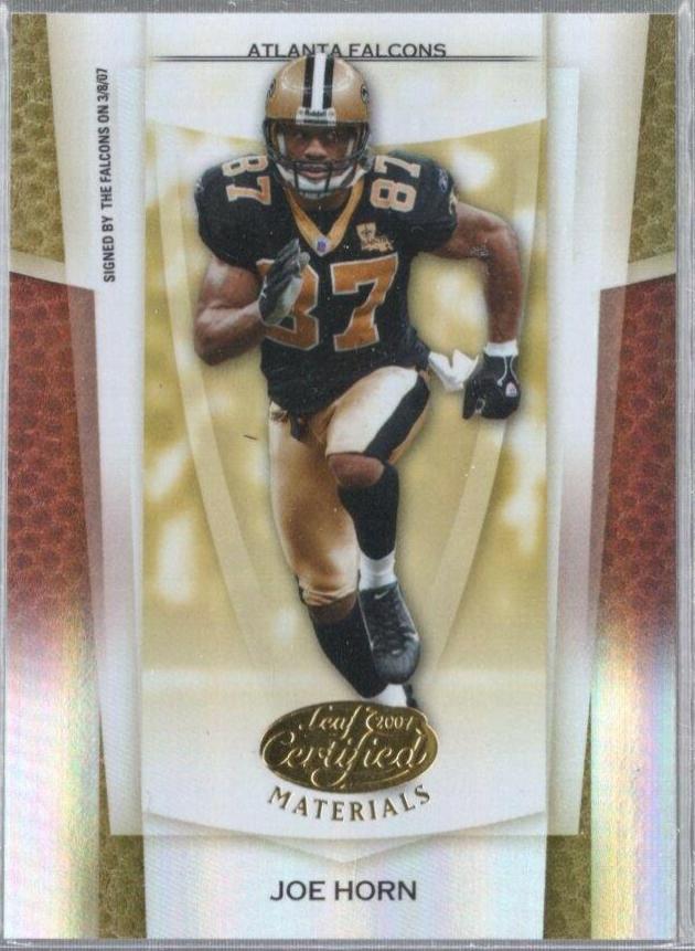 Joe Horn [Mirror Gold] #39