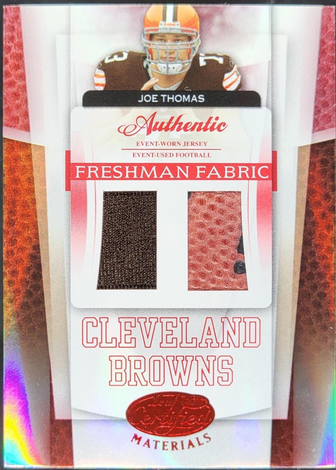 Joe Thomas [Mirror Red Material] #230