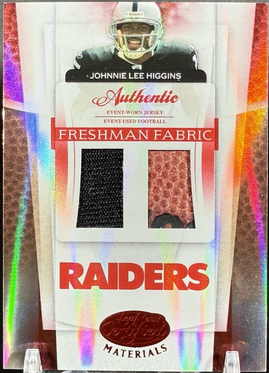 Johnnie Lee Higgins [Mirror Red Material] #202