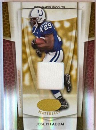 Joseph Addai [Mirror Gold] #119